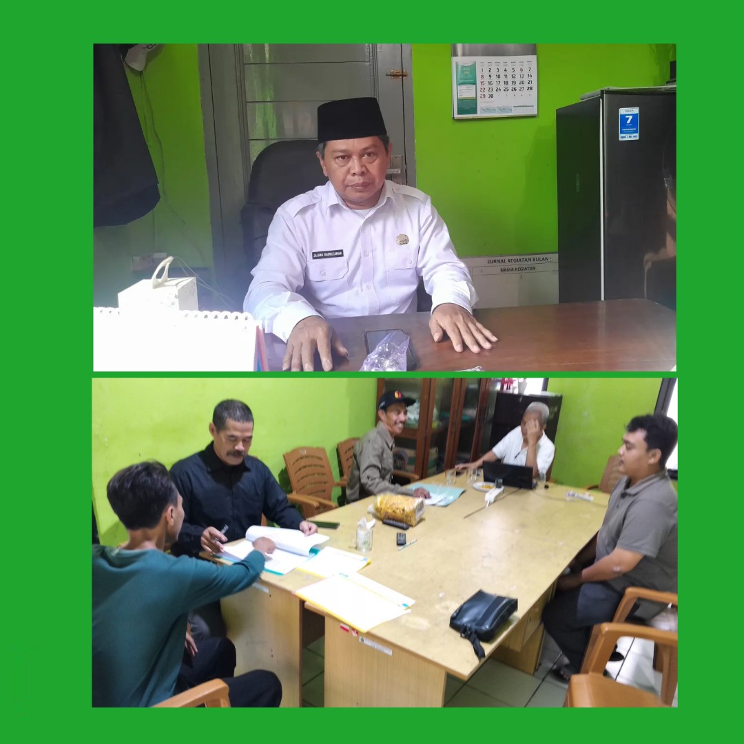 Demi Pelayanan Administrasi, Penmad dan Pokjawas Kantor Kemenag Kabupaten Cirebon Tetap Layani di Hari Libur